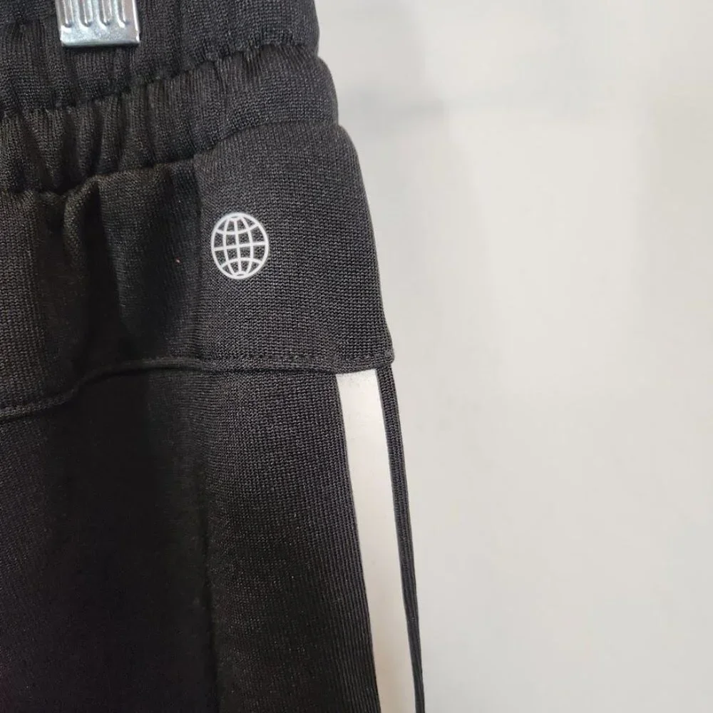 NWT Adidas Men's 3-STRIPES‎ CUFFED PANTS in Black Size Small